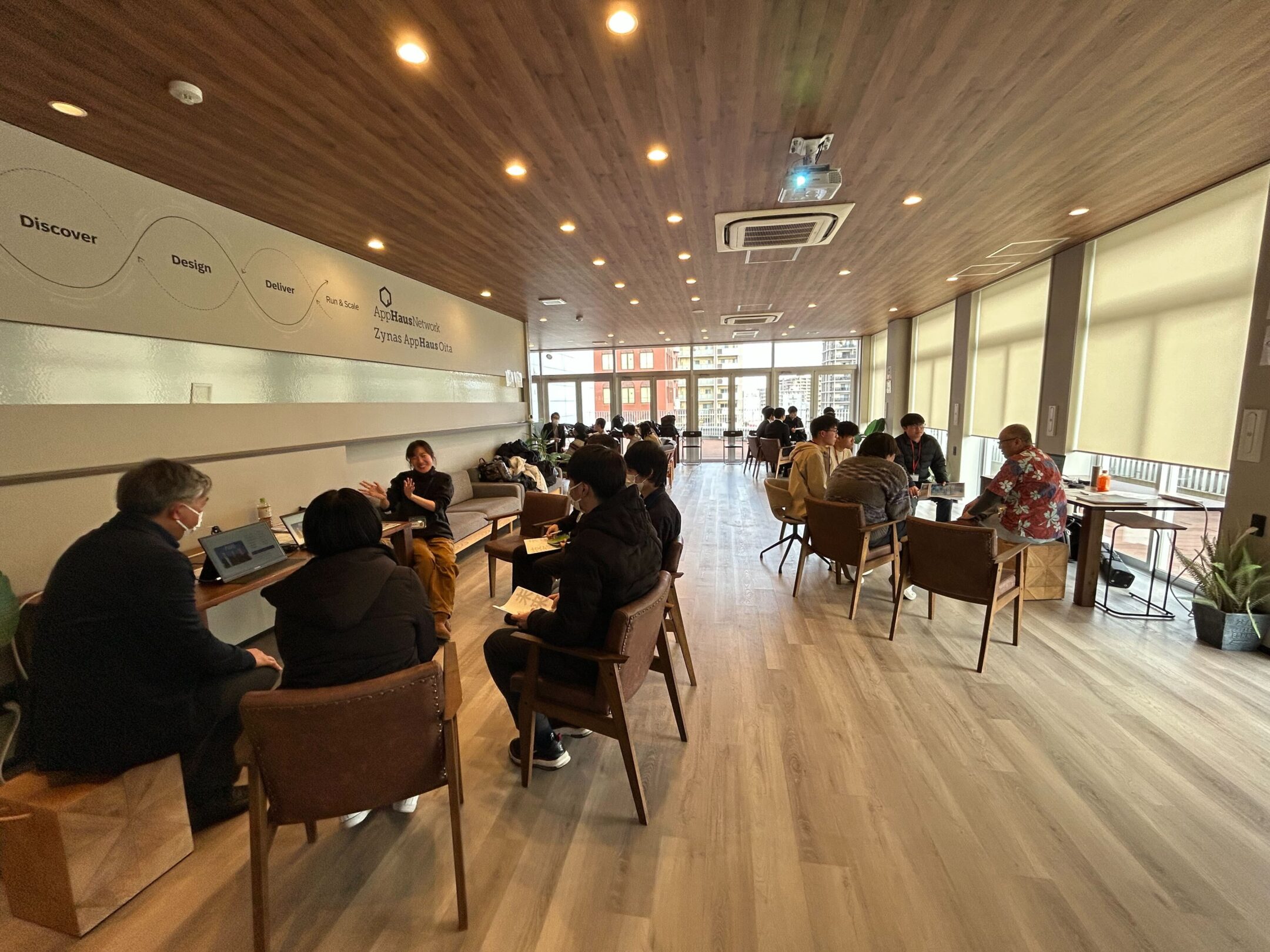 おーいたはぶ!!おおいたのIT企業4社による座談会&ドラフト会開催!無事終了しました!